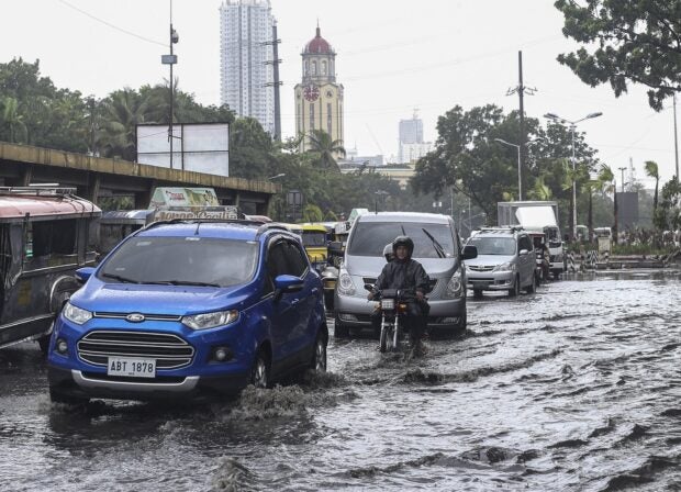 Flooding in Manila. (FILE PHOTO)