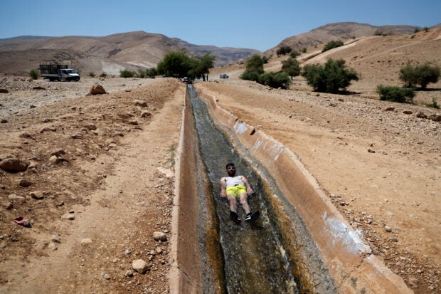 Climate change role in heatwaves
