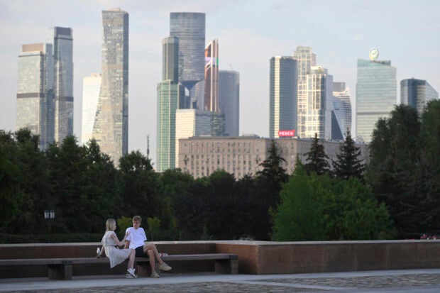 Drone attacks in Moscow's glittering business district