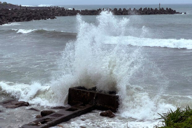 Typhoon Khanun forecast to turn back to Japan's Okinawa